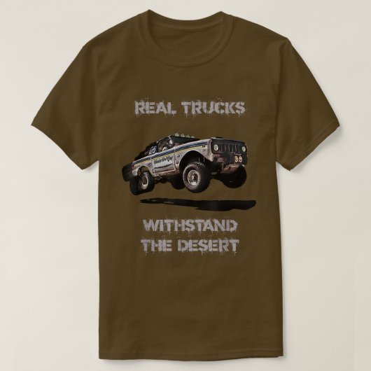Scout, Classic, Lkw, Lieferwagen, international, E T-Shirt (Design vorne)