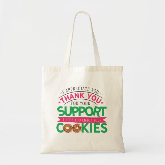Scout Cookie Tote Bag for Girls Tragetasche (Vorne)
