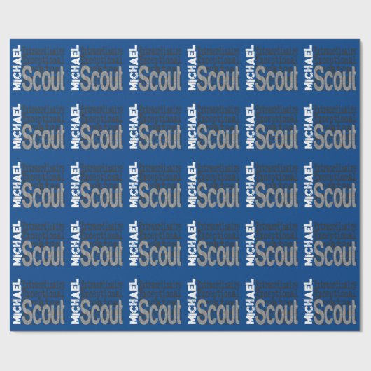 Scout Extraordinaire CUSTOM Geschenkpapier (Flach)