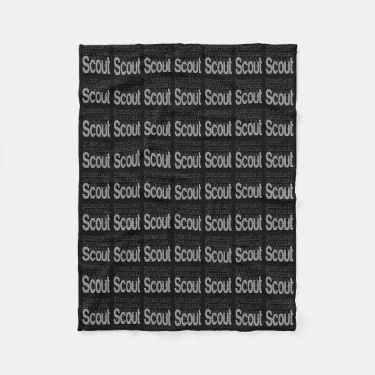 Scout Extraordinaire Fleecedecke (Vorderseite)