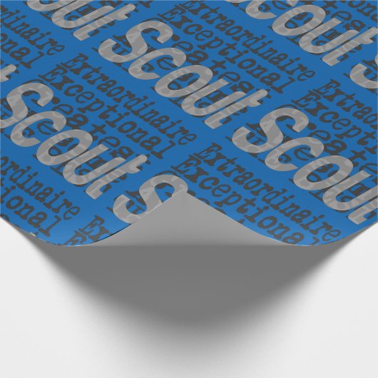 Scout Extraordinaire Geschenkpapier (Ecke)