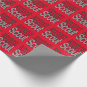 Scout Extraordinaire Geschenkpapier (Ecke)
