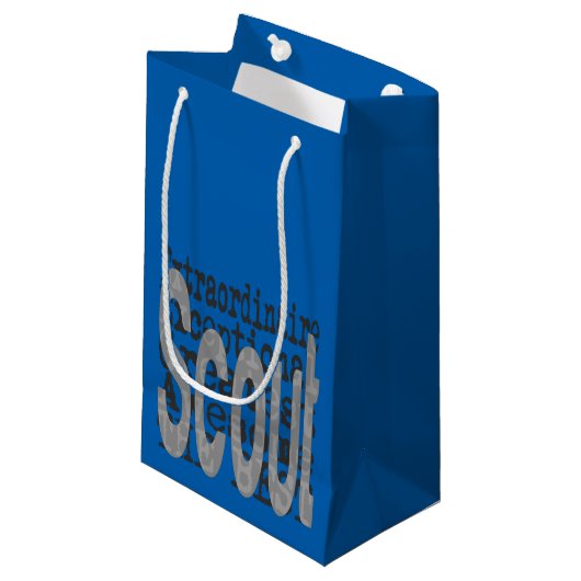 Scout Extraordinaire Kleine Geschenktüte (Vorderseite Schrägansicht)