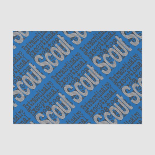 Scout Extraordinaire Seidenpapier (Vorderseite)
