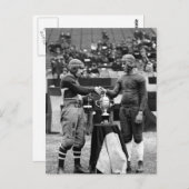 Scout Fleet vs. Fort Benning: 1924 Postkarte (Vorne/Hinten)