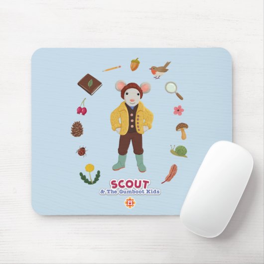 Scout & Gumboot Kids Mousepad (Mit Mouse)