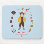 Scout & Gumboot Kids Mousepad (Vorne)