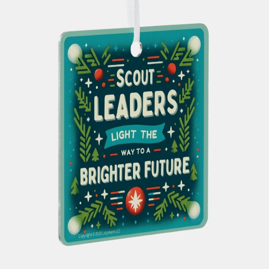 Scout Leader Ornament (Vorderseite Rechts)