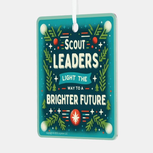 Scout Leader Ornament (Vorderseite links)