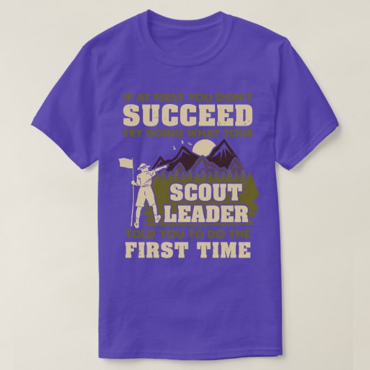Scout Leader T-Shirt (Design vorne)