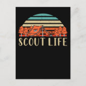 Scout Life Campfire Adventure Nature Lover Camper Postkarte (Vorderseite)