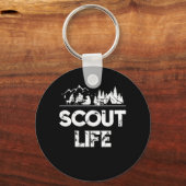 Scout Life Scouting Liebhaber Geschenke Wanderung Schlüsselanhänger (Vorderseite)