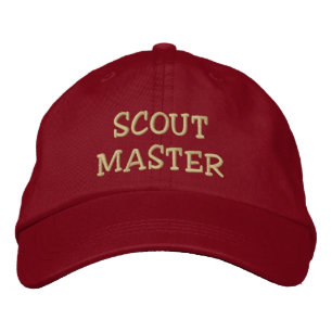 SCOUT MASTER hat Bestickte Baseballkappe