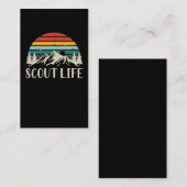 Scout Naturowald Berg Abenteuer Visitenkarte (Vorne/Hinten)