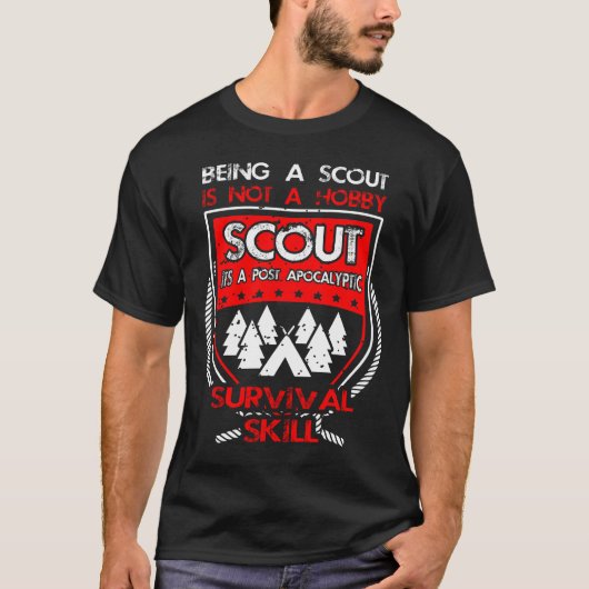 Scout Not a Hobby Funny Boy Scout T-Shirt Scout T- (Vorderseite)