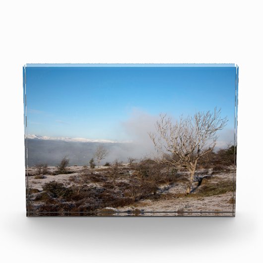 Scout Scar Cumbria England Holiday Card Poster Fotoblock (Vorderseite)