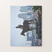 Scout Statue, Kansas City, Missouri Puzzle (Vertikal)