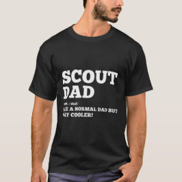 Scout Vater Geschenk für Väter Tag Pfadfinder Papa T-Shirt