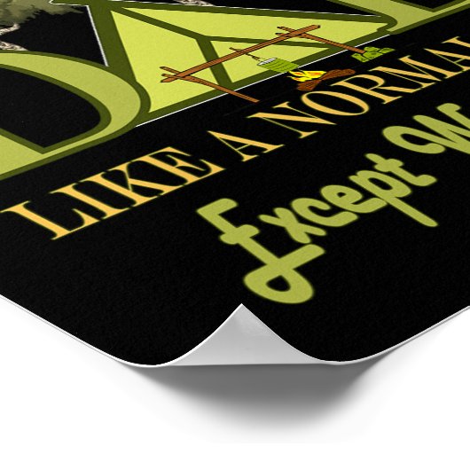 Scout Vater Leader Camping Scouting für Männer Vät Poster (Ecke)