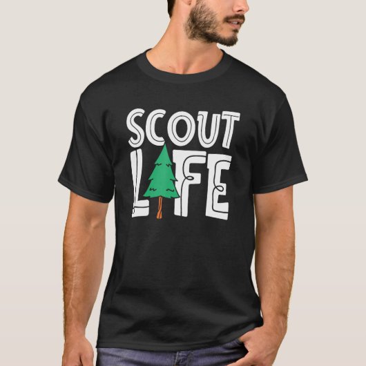 Scout Wilderness Nature Uniform Scouting Scout Li T-Shirt (Vorderseite)