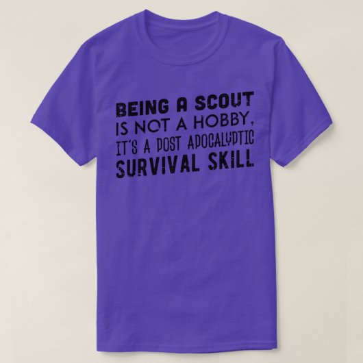 SCOUT ZU SEIN IST KEIN HAUSTIER T-Shirt (Design vorne)