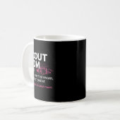 Scouting Funny Scout Mom Definition Proud Scout Mo Kaffeetasse (Vorderseite Links)