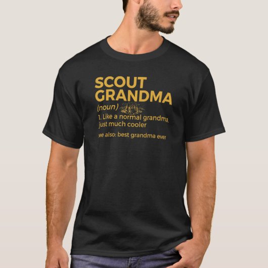 Scouting Oma Definition Best Oma Ev T-Shirt (Vorderseite)