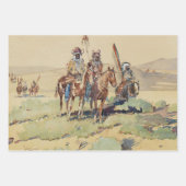 Scouting Party Western Art von Edward Borein Geschenkpapier Set (Vorderseite 2)