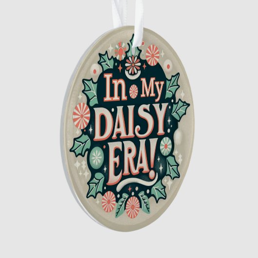 Scouts in meiner Daisy-Zeit Ornament (Vorderseite)