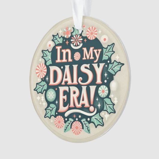 Scouts in meiner Daisy-Zeit Ornament (Vorderseite)