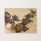 Scouts Klettern Berg Frederic Remington Puzzle (Horizontal)