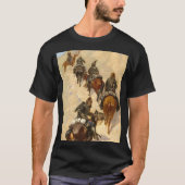 Scouts Klettern Berg Frederic Remington T-Shirt (Vorderseite)