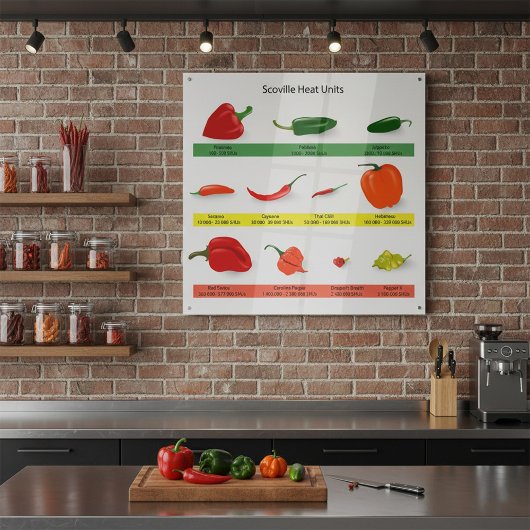 Scoville Heat Units Chart - Spicy Pepper Guide