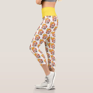 Scovillicous Feuerkopf Hoher Waisted Yoga Capris