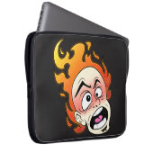 Scovillicous Feuerkopf Neopren Laptop-Sieb Laptopschutzhülle (Vorne Rechts)