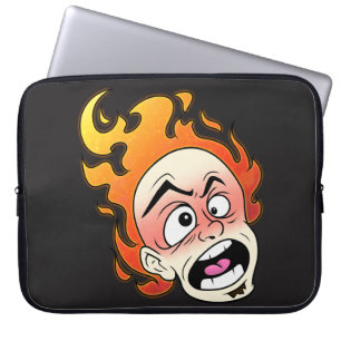 Scovillicous Feuerkopf Neopren Laptop-Sieb Laptopschutzhülle