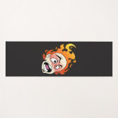 Scovillicous Fire Head Yoga Mat Yogamatte (Vorderseite (Horizontal))