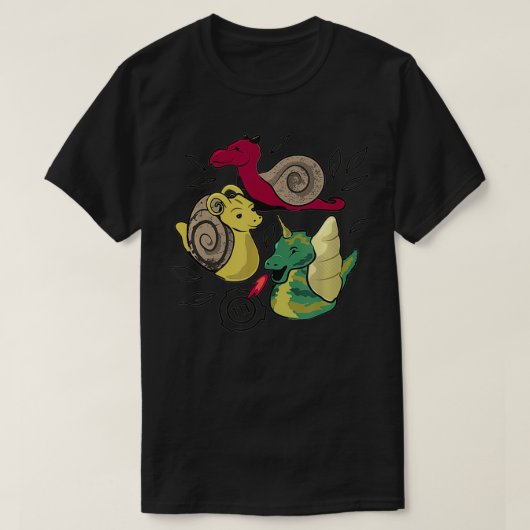 SCP111 DragonSnails SCP Foundation T-Shirt (Design vorne)