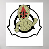 SCP 173 SCP Foundation Erdnuss Die Skulptur Poster (Vorne)