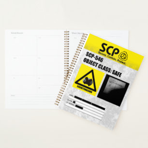 SCP - 546 "A Notebook"-Notebook Planer