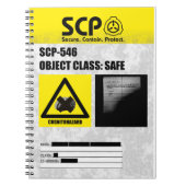 SCP - 546 "A Notebook" Notizblock (Vorderseite)