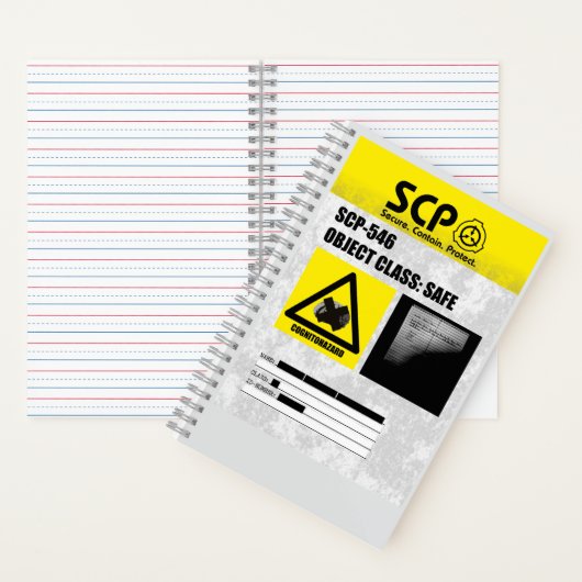 SCP - 546 "A Notebook" Notizblock (Innen)