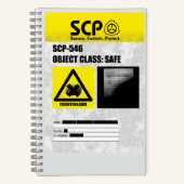 SCP - 546 "A Notebook" Notizblock (Vorderseite)