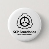 SCP Foundation-Button Button (Vorderseite)