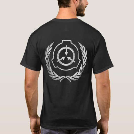 SCP Foundation Crest Symbol T-Shirt (Rückseite)