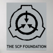SCP Foundation-Logo Sicherer Schutz Poster (Vorne)