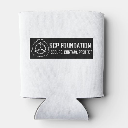 SCP Foundation: Secure. Contain Protect Dosenkühler (Rückseite)
