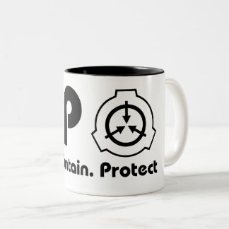 SCP Foundation-Tasse - Offizieller Getränkecontain Zweifarbige Tasse