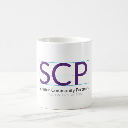 SCP Logo-Tasse Kaffeetasse (Mittel)