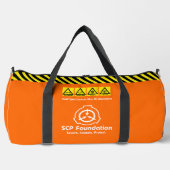 SCP Secure. Enthält. Schutz anomalischer Inhalte Duffle Bag (Vorderseite)